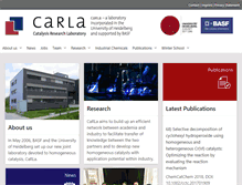 Tablet Screenshot of carla-hd.de